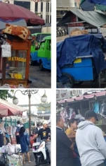 Pedagang Menjamur di Bahu Jalan Raya Mayor Oking, Satpol-PP Diminta Ditertibkan
