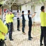 Sambut HUT Bhayangkara ke-78, Polres Banyuasin Gelar Lomba Menembak