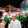 Sambut Tahun Baru Islam, Kapolsek Pasar Rebo Pimpin Pawai Obor